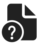 Document Unknown SVG Icon